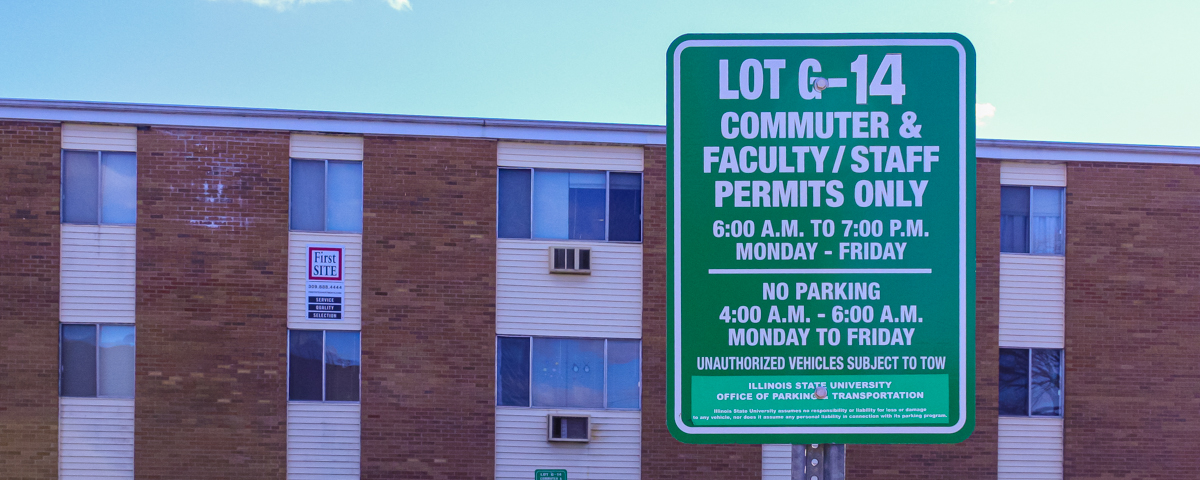 Photo of the Green Commuter sign.